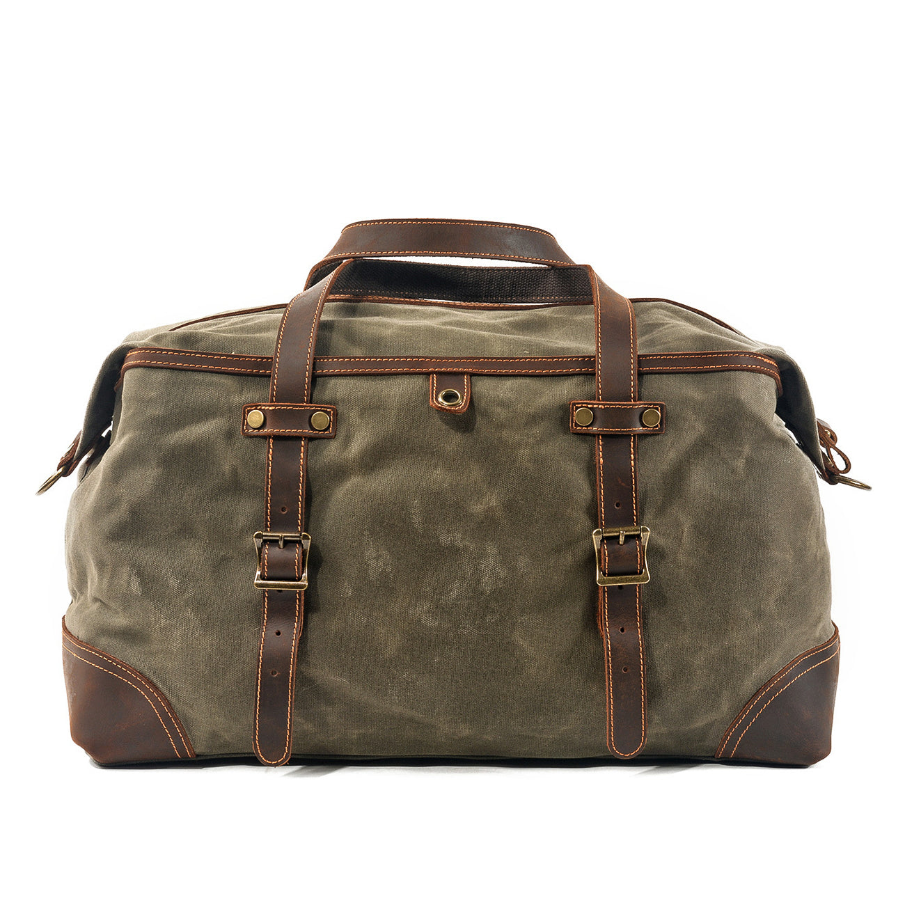 waxed canvas weekender bag