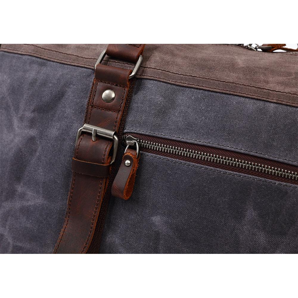 extra-large vintage style travel duffel bag