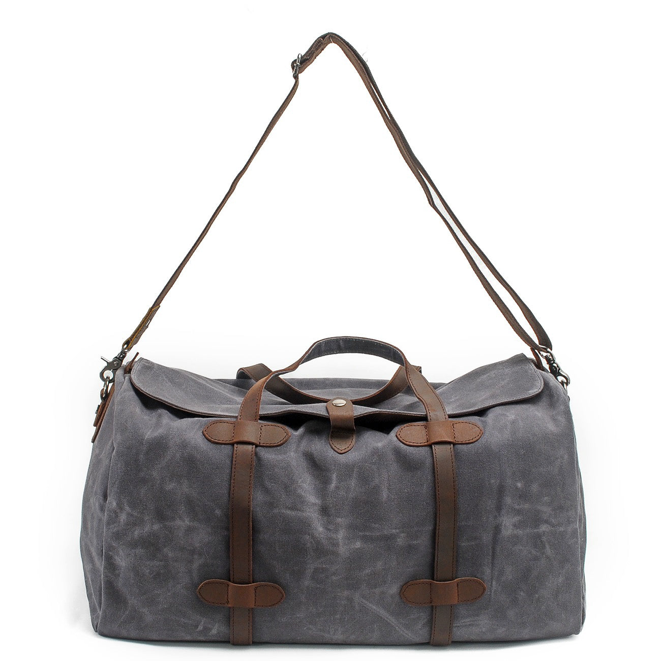 vintage style workout duffel bag