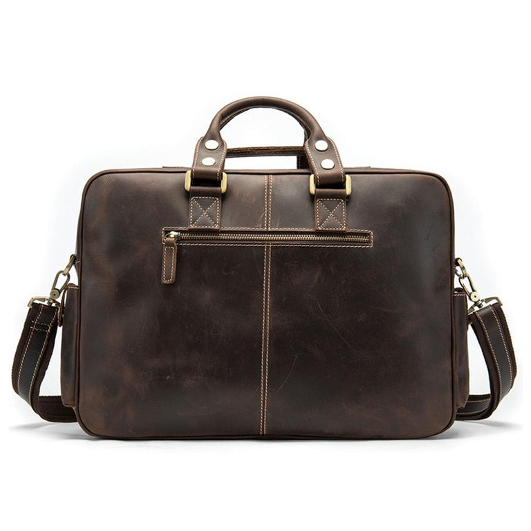 Leather Messenger Bag - Luxury & Vintage | MANOA | EIKEN