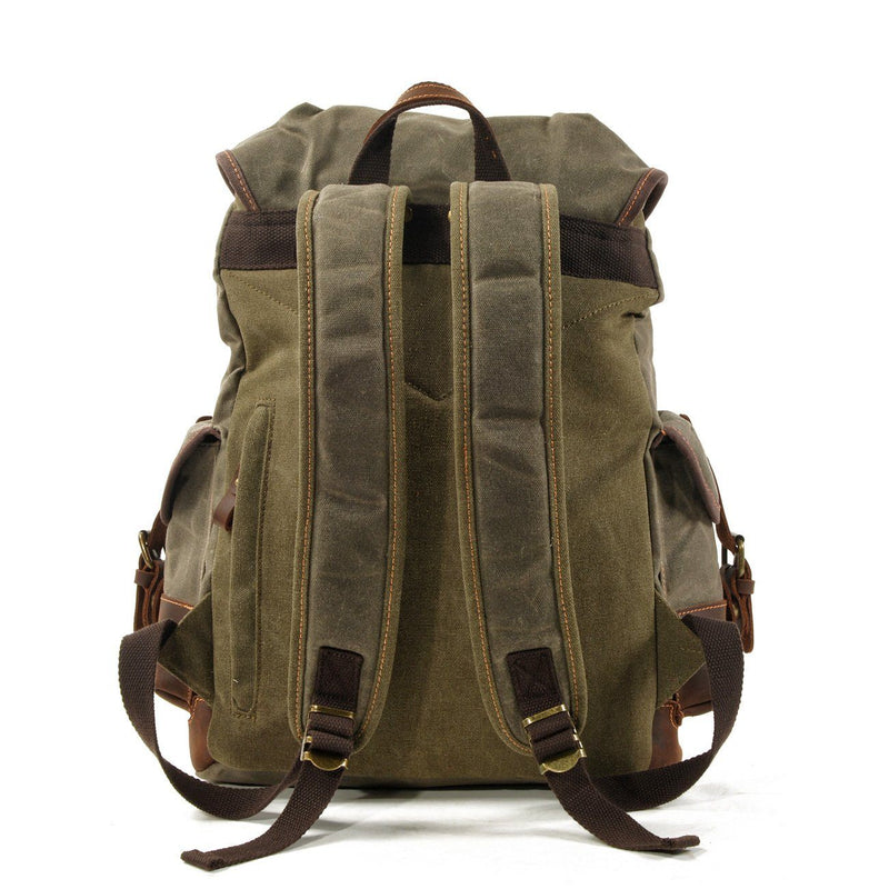 Canvas Hiking Backpack | Vintage Retro Rucksack | UPPSALA | EIKEN