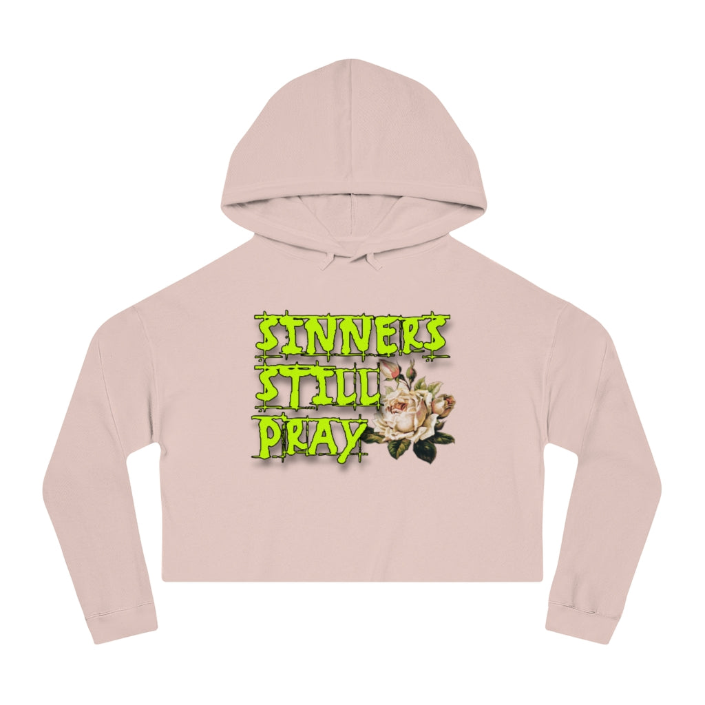 Sinners Still Pray” Crop Top Hoody – Rags 2 Riches Apparel