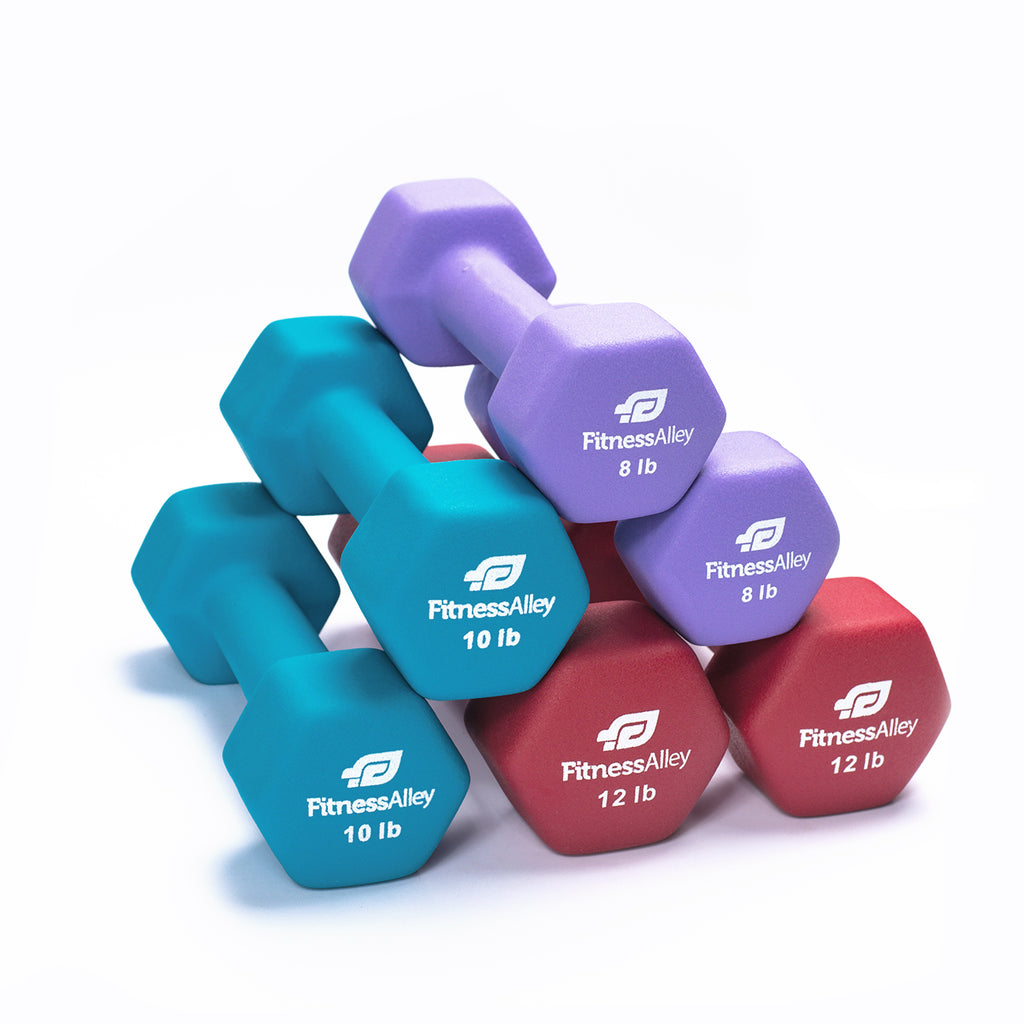 dumbbell set 8 10 12