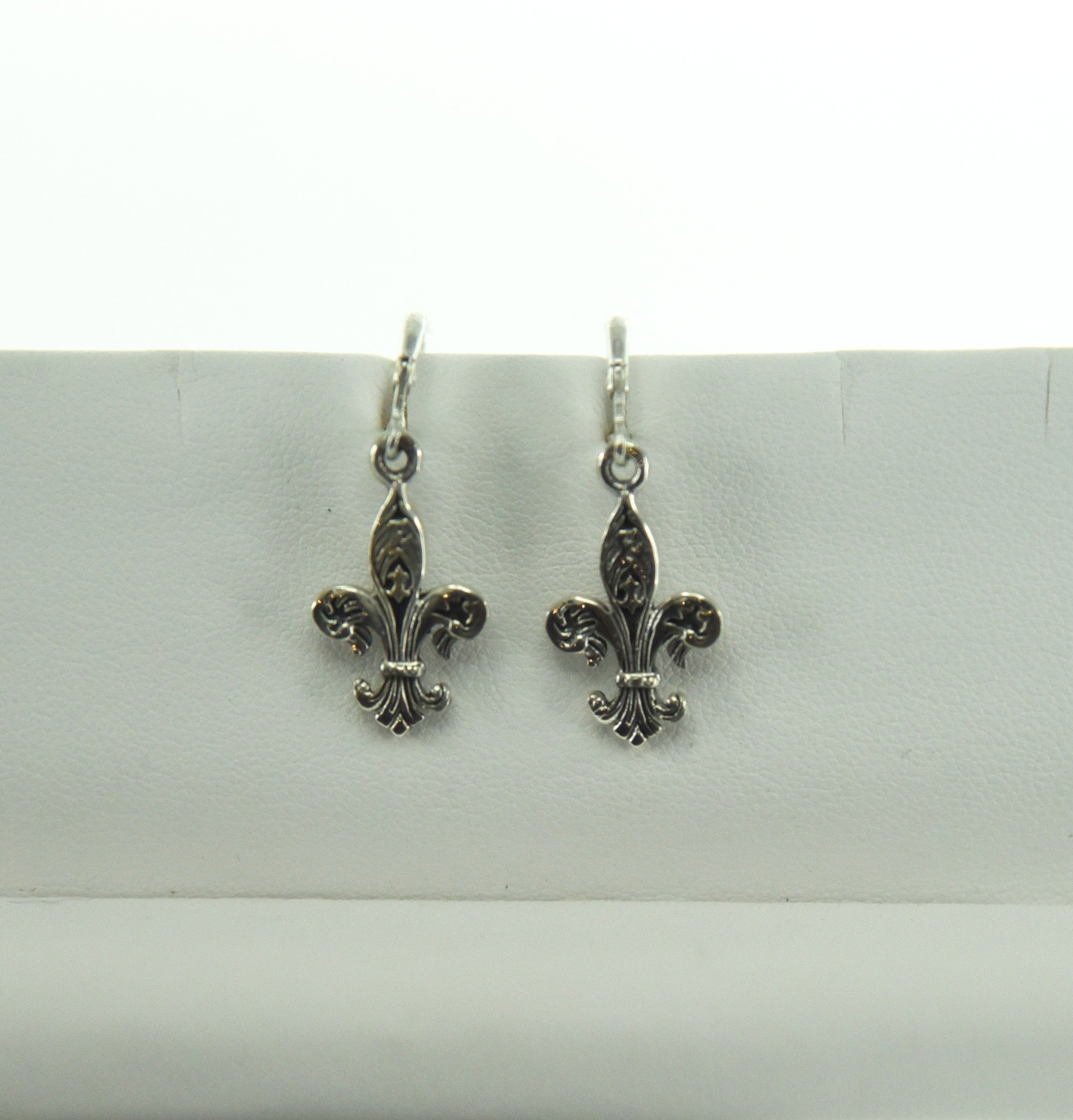 Filigree Fleur De Lis earrings – Sterling Silvia