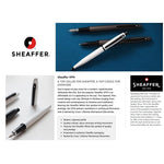 Sheaffer VFM Ballpoint Pen - Matte Black Chrome Trim (with Black - Medium (M) Refill) / {ORIGINAL} / [RetailsON]
