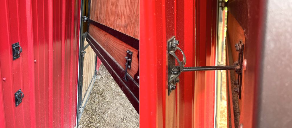 Hold Back Latches for Horse Barn Dutch Doors