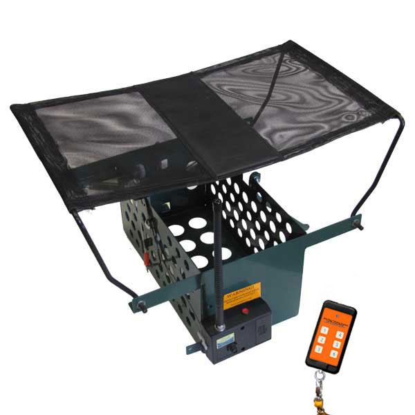 Manual and Remote Bird Launcher Selection from Lion Country Supply