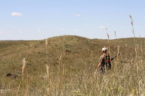 Charles in dunes