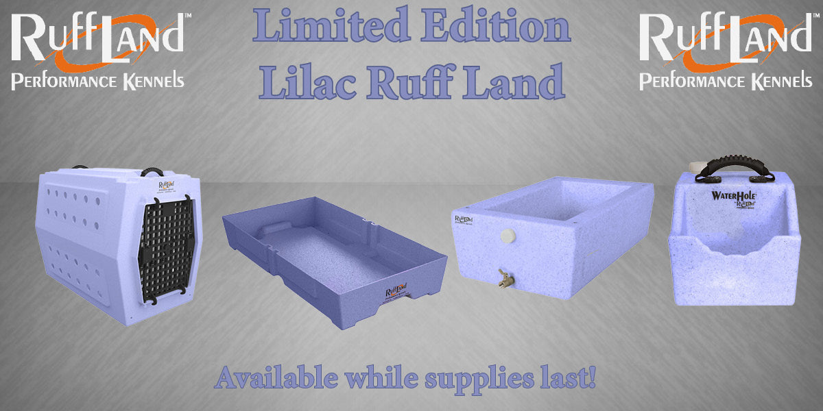 Ruff Land Kennel Lilac Edition