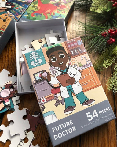 Meet the couple teaching black history through Puzzle huddle