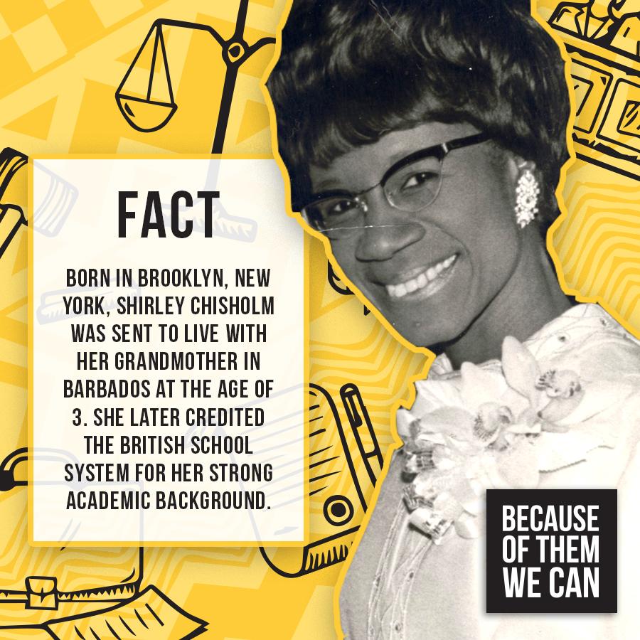 7 Facts About Shirley Chisholm On The 50th Anniversary Of Her