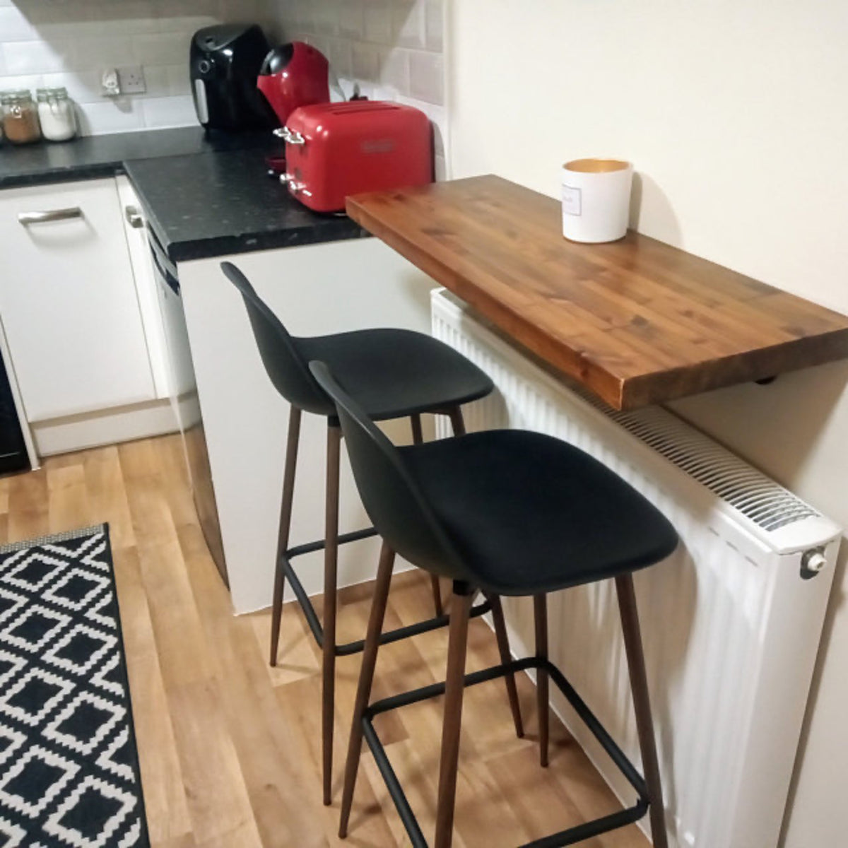 Rustic Breakfast Bar / 30cm Depth Kitchen Shelf / Cafe Table / Coffee –  RusticLand