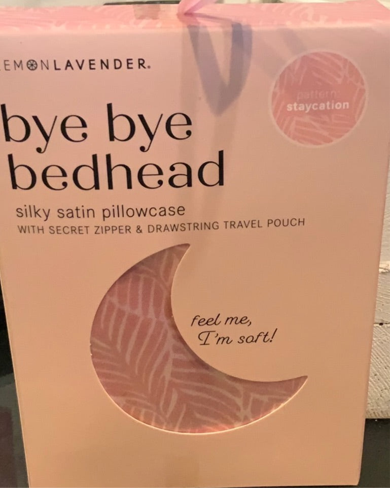 Bye Bye Bedhead - Silky Satin Pillowcase - Staycation