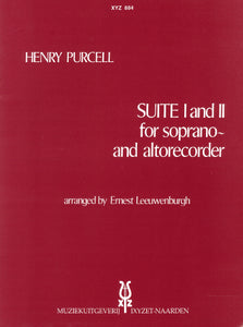 Purcell: Suite I and II - soprano-and alto-recorder-duets