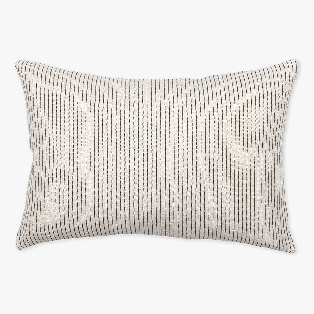 Bardot Lumbar Pillow Cover in Burlap