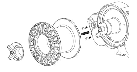 QUICK RELEASE KNOB ONLY S/SV-1200 and SV-2400 SPOOL – Lindgren-Pitman