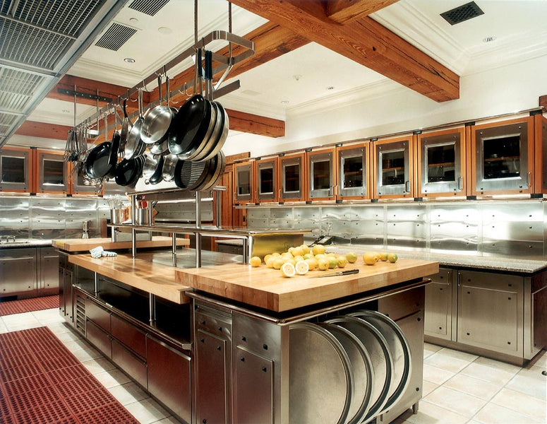commercial kitchen lighting layout