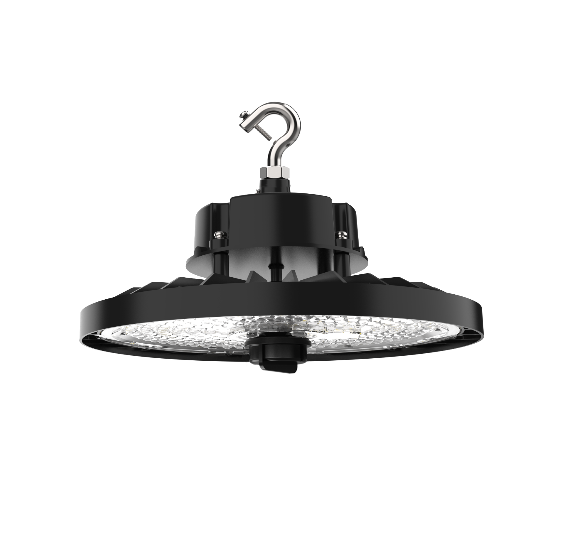 Image of Saturn LED UFO High Bay, 150 watt, 120-277V, 27,750 Lumens, 5000K CCT, Black Finish