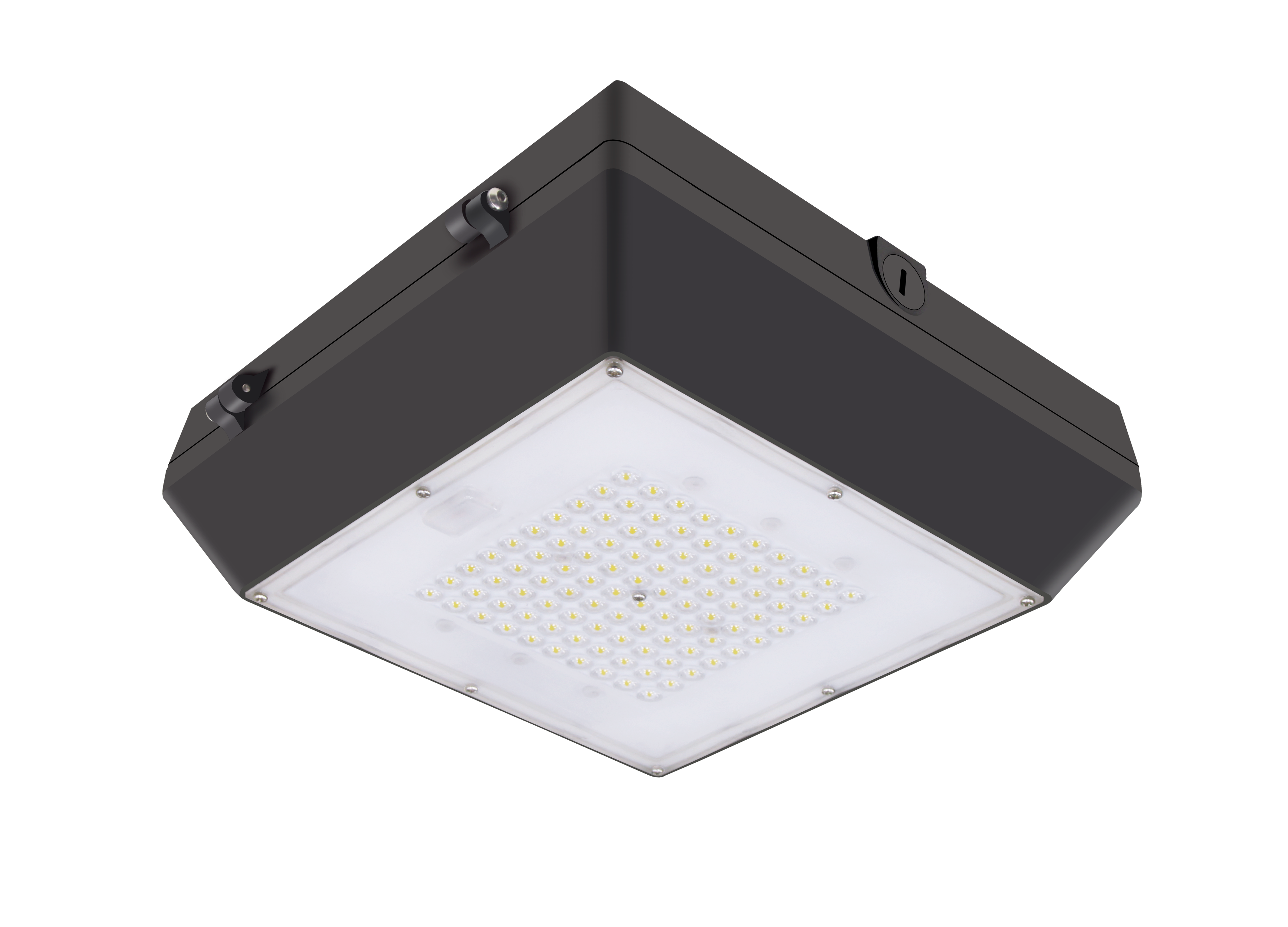 Led Canopy Lights Recessed And Surface Mounted Warehouse