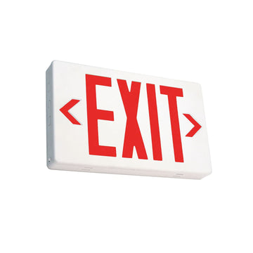 backlit emergency exit sign