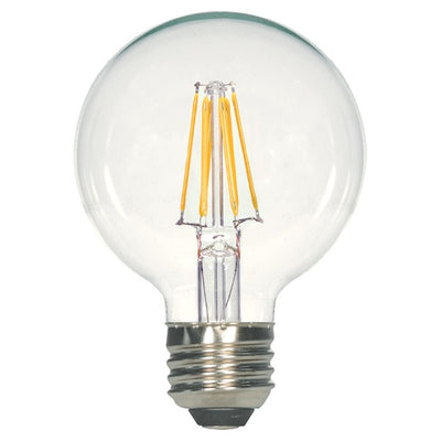 25 watt 120v type g candelabra base bulb