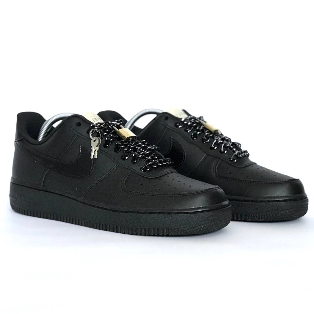 off brand black air forces