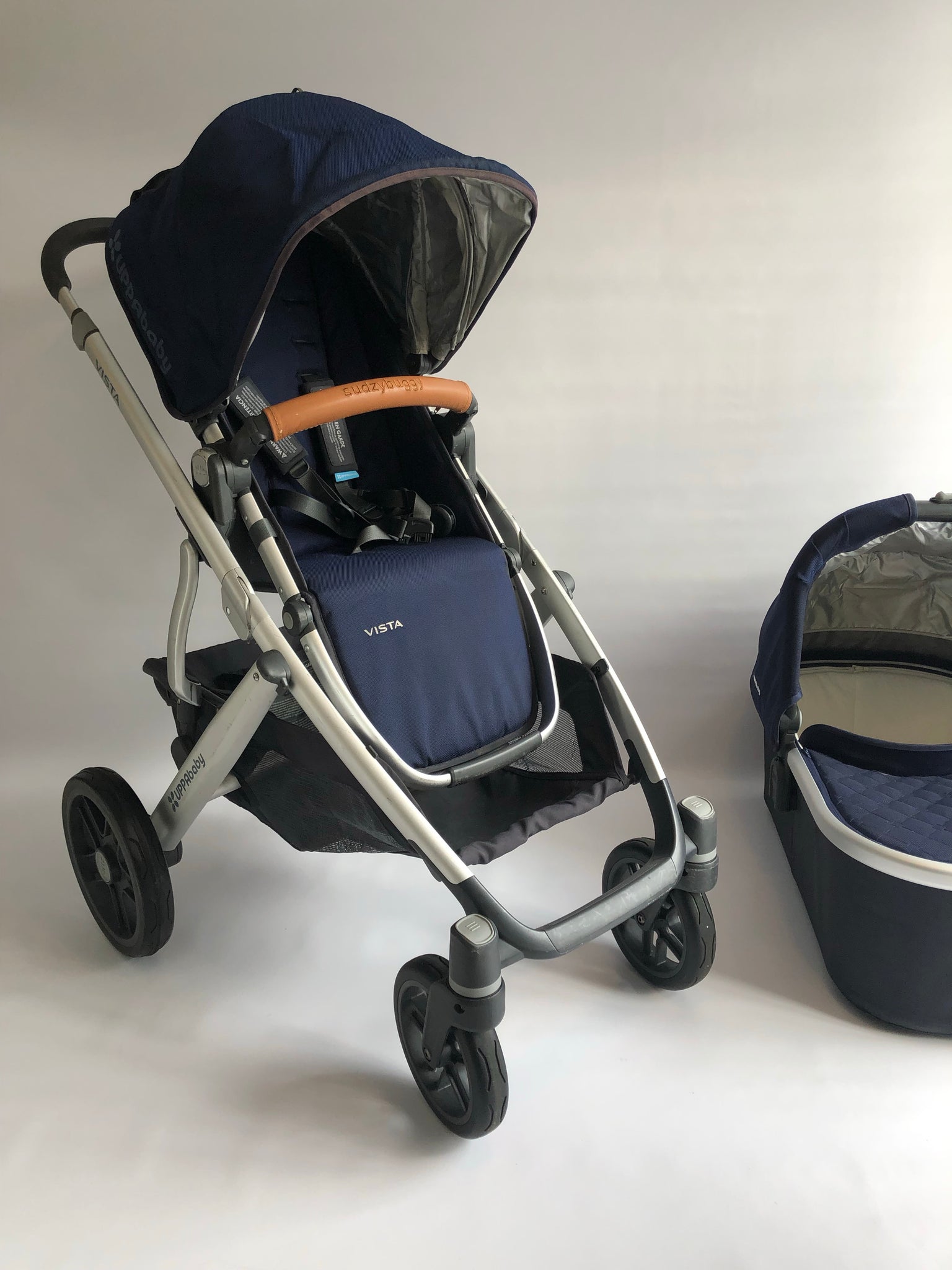 uppababy vista navy blue