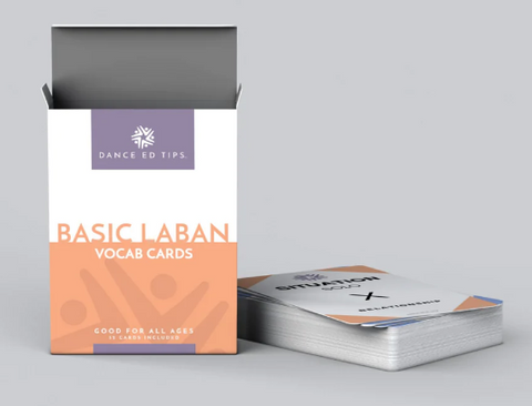 Ultimate Dance Games Guide: Basic Laban Vocab Cards