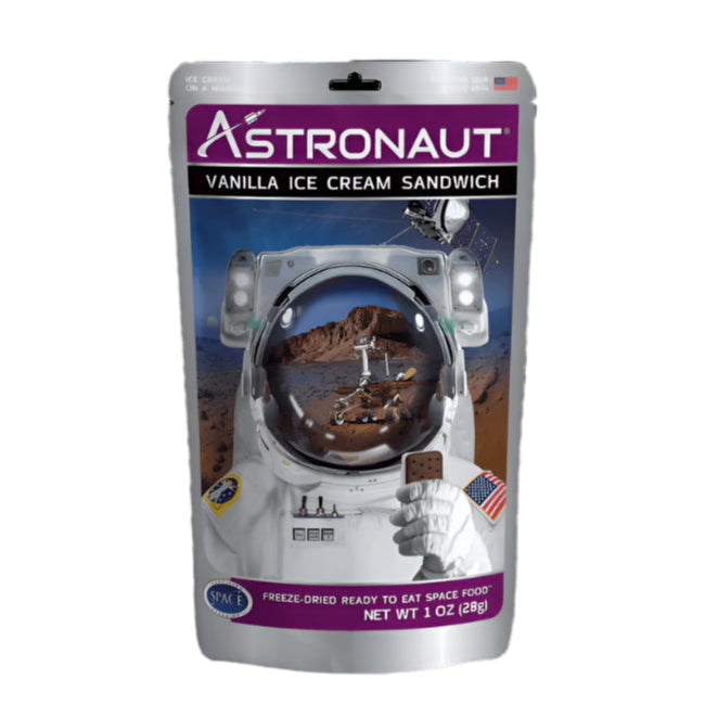 Astronaut Vanilla Ice Cream Sandwich