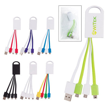 Custom 3-in-1 Charging Cords