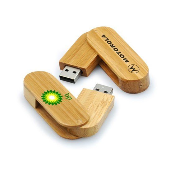 Custom Wood USB Flash Drives