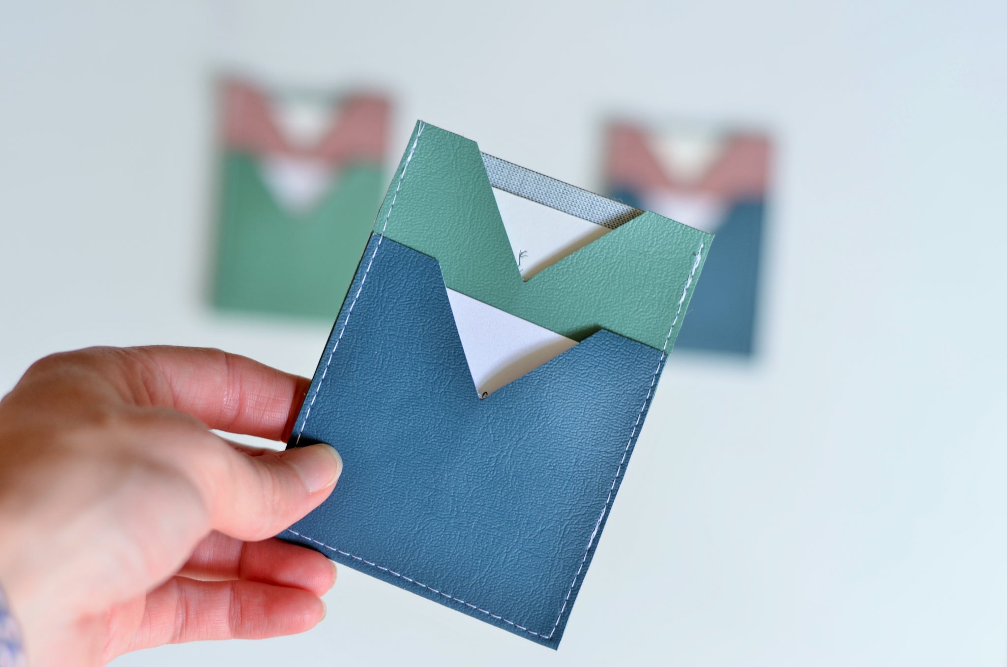 square business card holder