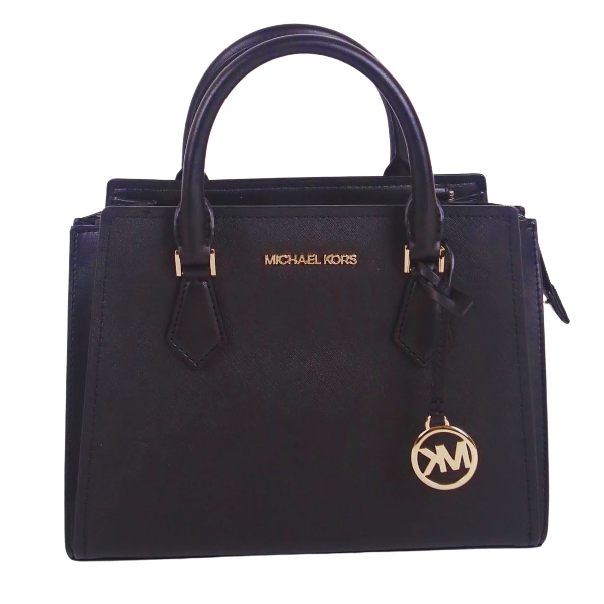 Cartera Kors HOPE Messenger Leather Md BlackColor BLACK - Productos de Lujo