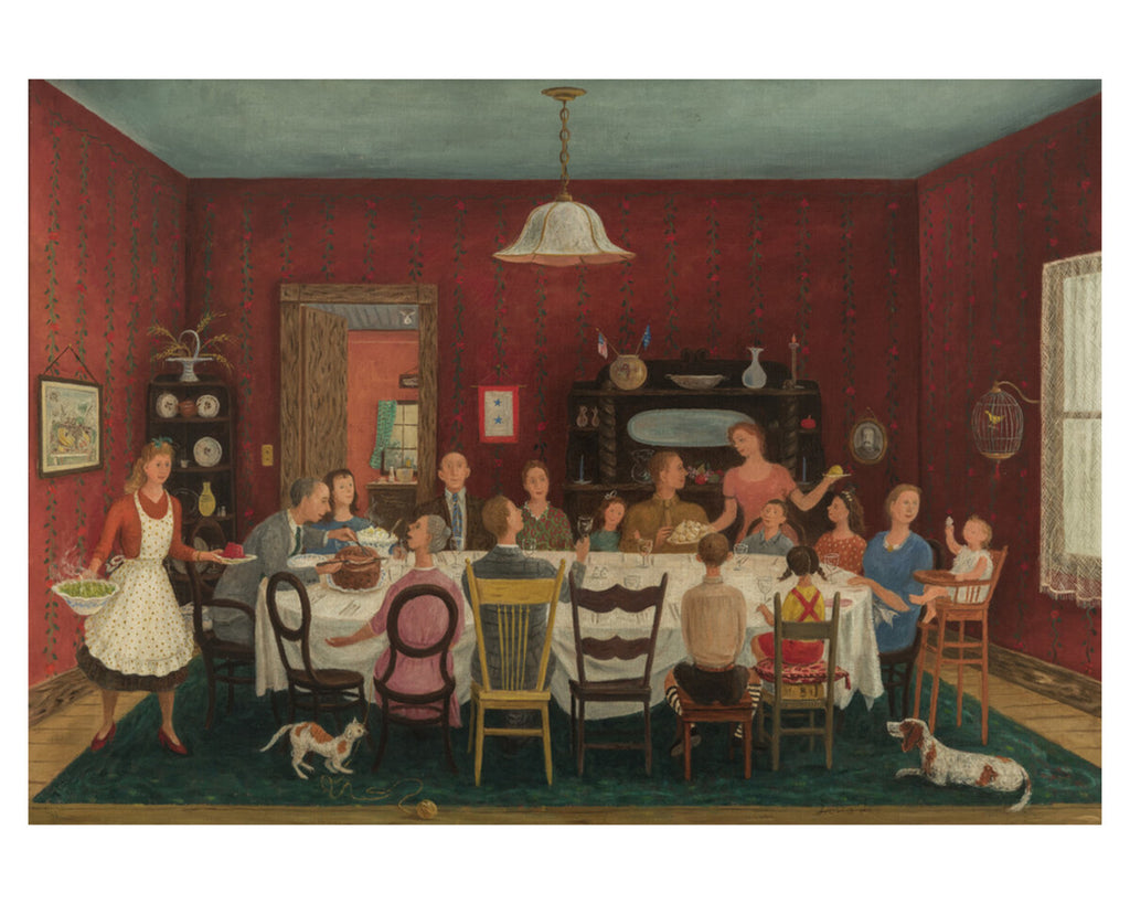 THE FAMILY REUNION Art Print - Doris Lee – The Westmoreland Museum Shop