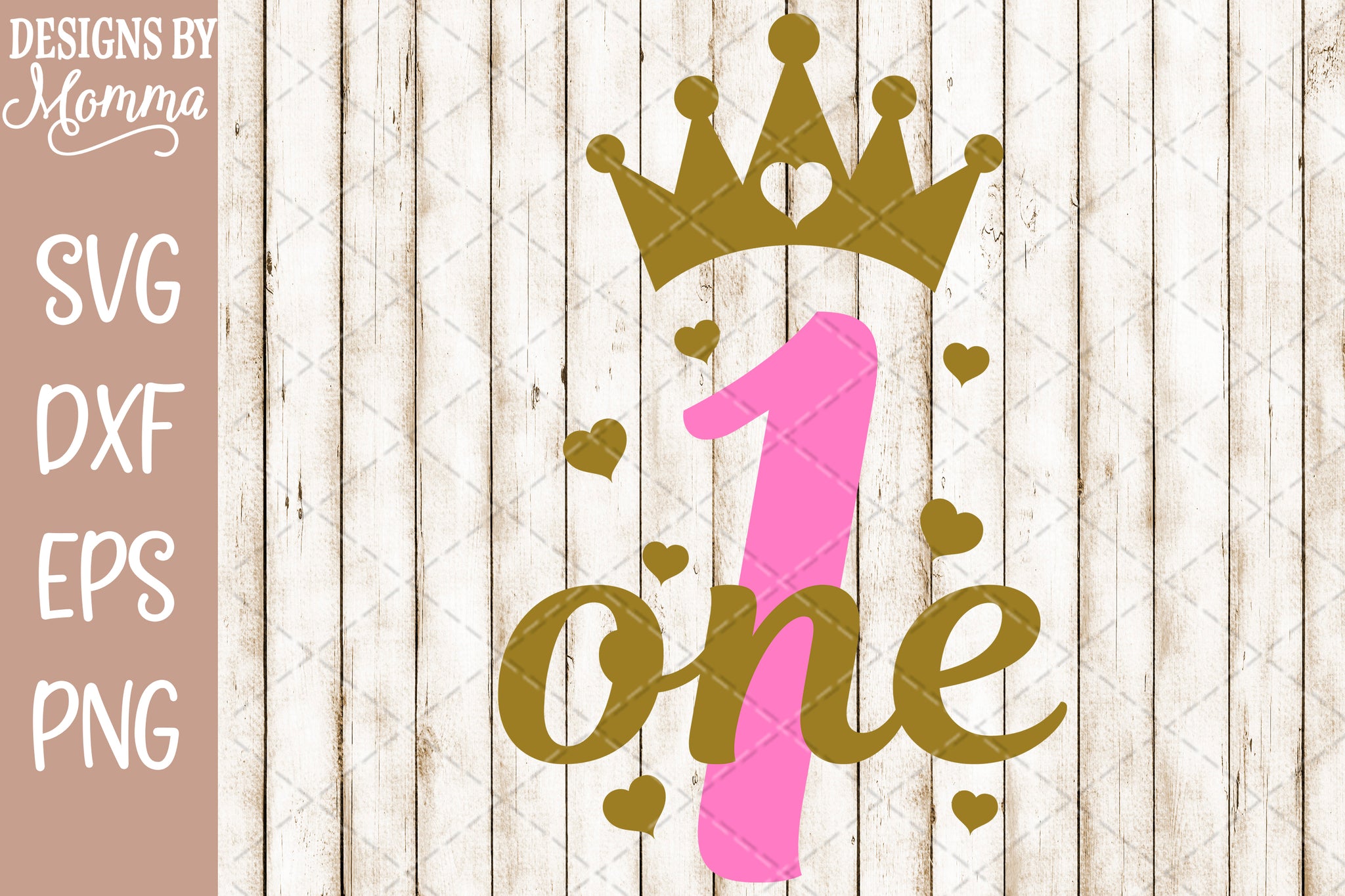 Download Number 1 with Crown SVG DXF EPS PNG - Designs by Momma