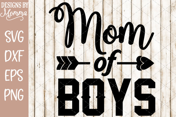 Download Mom Of Boys Arrow Svg Dxf Eps Png Designs By Momma