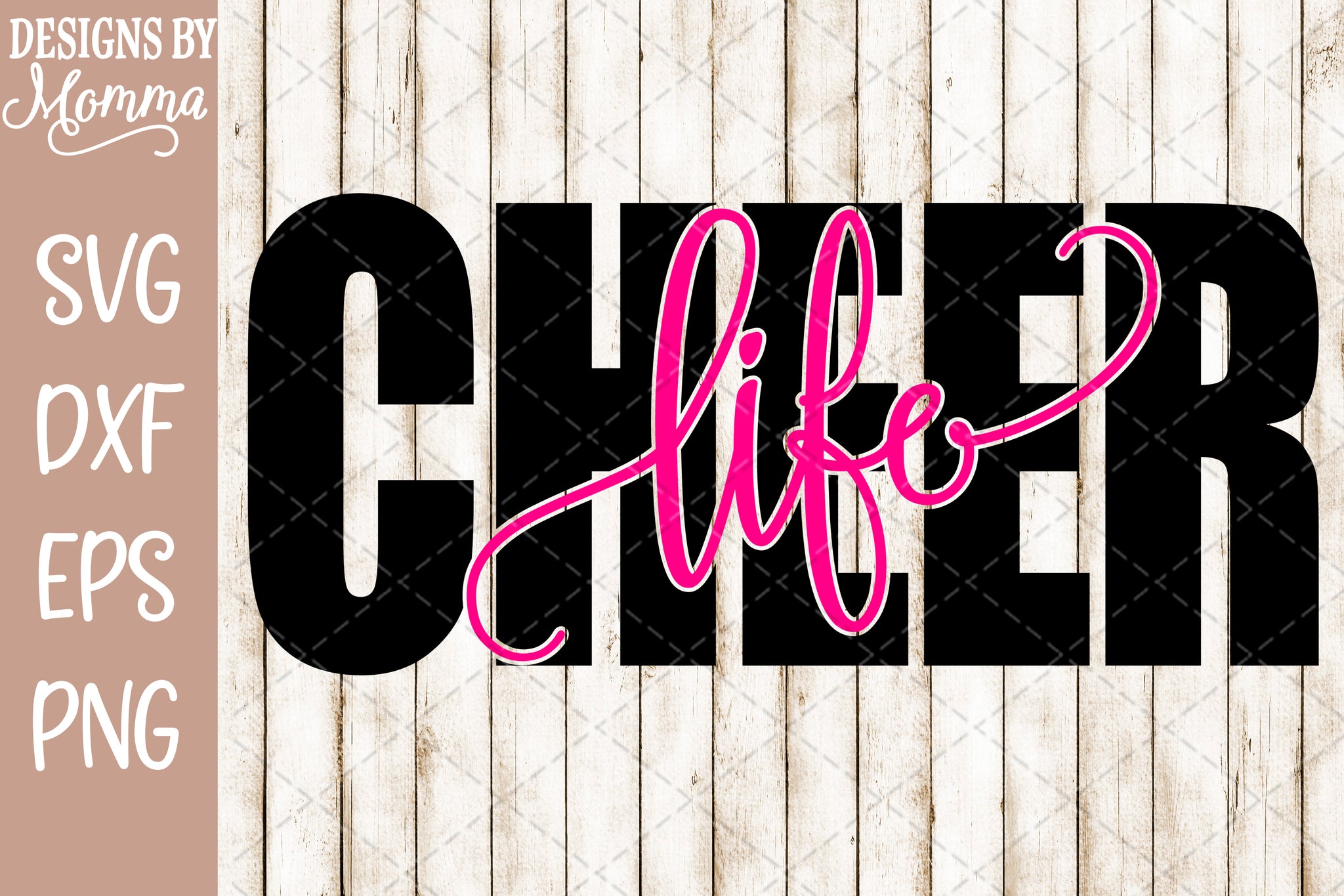 Download Cheer Life And Cheer Mom Word Svg Dxf Eps Png Designs By Momma