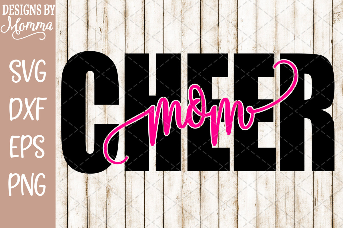 Download Cheer Life and Cheer Mom Word SVG DXF EPS PNG - Designs by Momma