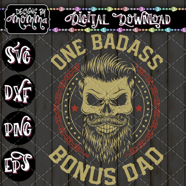 Download Badass Bonus Dad Stepdad Svg Dxf Eps Png Designs By Momma