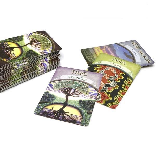 Engager billig Skæbne Divine Earth Nature Tarot Card Deck Oracle Psychic Pagan Arcane Trail