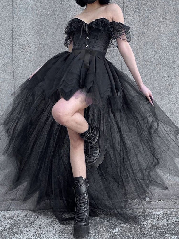 Fairy Grunge Layered Tutu Skirt