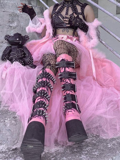 Fairy Grunge Layered Tutu Skirt