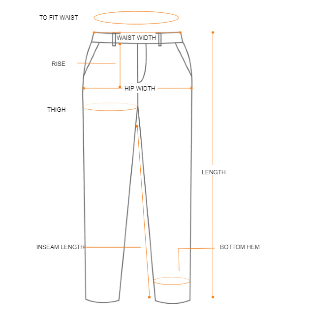 American Elm Women's Track pants  Size Chart