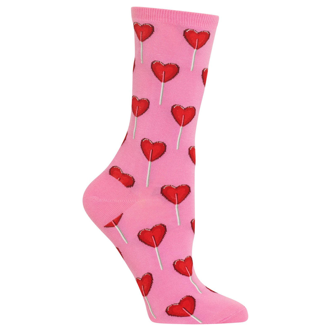 Heart Lollipop Candy Socks (Women’s) – The Sock Barrel