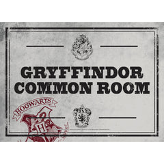 gryffindor common room sign