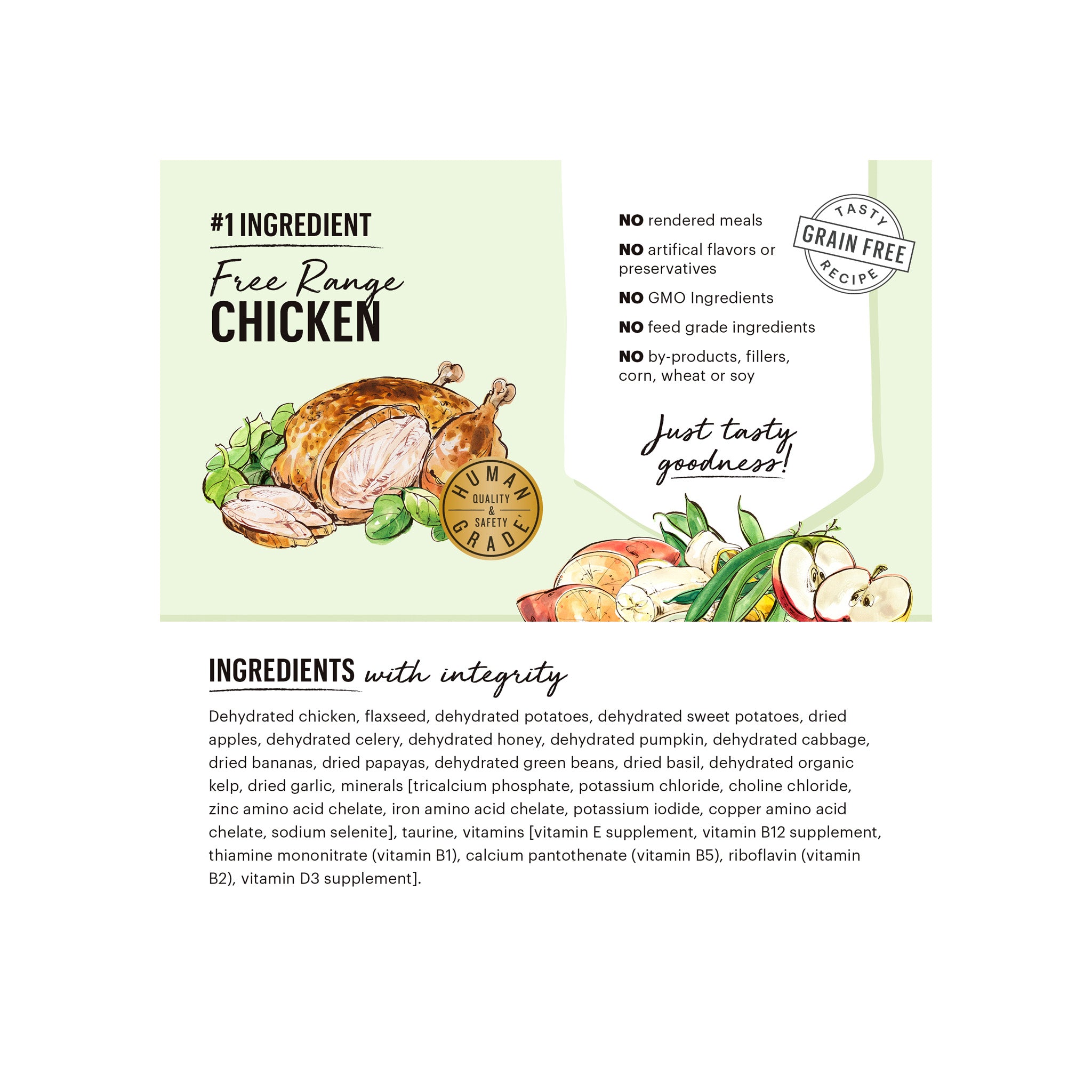 The Honest Kitchen Grain Free Chicken Dehydrated Dog Food-image-3