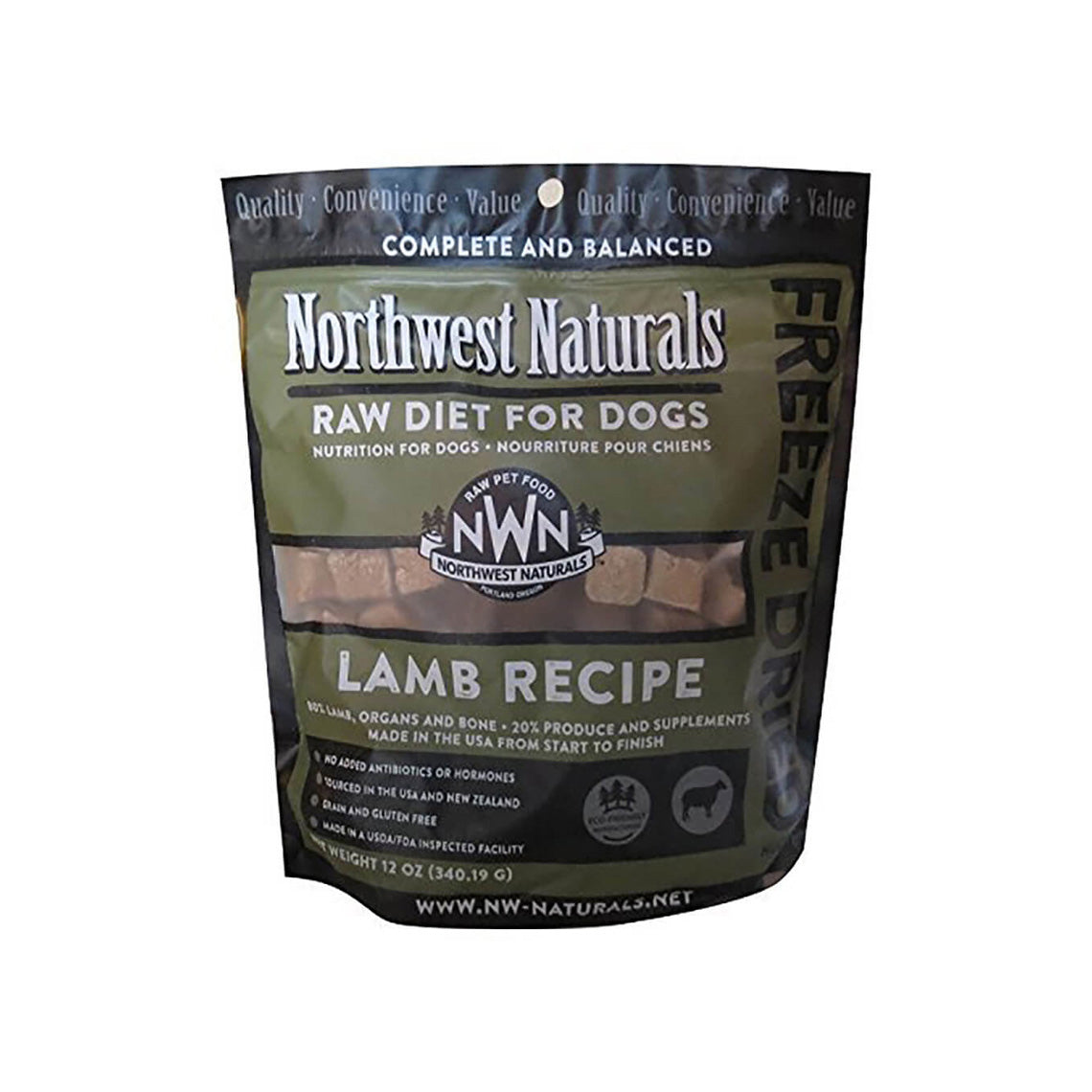 northwest naturals frozen dog food