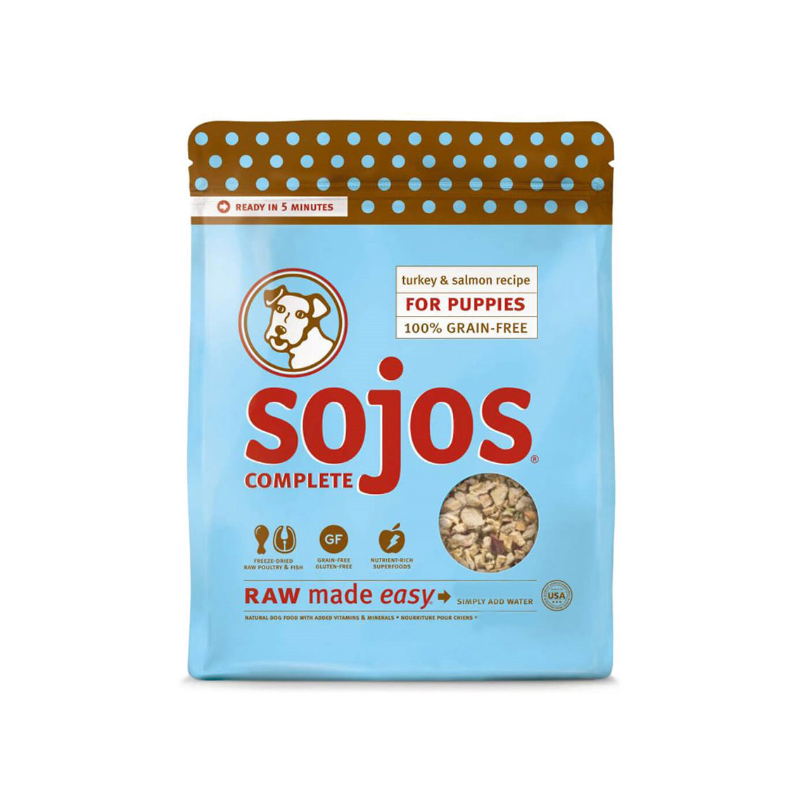 Sojos Complete Grain Free Puppy Food Only Natural Pet