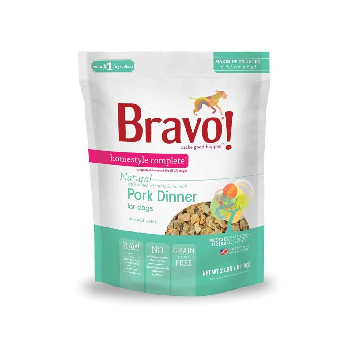 Bravo! Homestyle Complete Freeze-Dried Raw Grain-Free Dog Food | Only Natural Pet