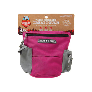 Arcadia Trail Water Resistant Treat Pouch Berry Colored product image